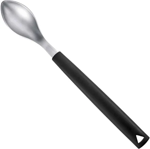 Vista 3 de triangle 72 865 80 01 Cuchara Quenelle grande con mango corto fabricado en Solingen / Alemania Cuchara de leva de calidad profesional Professional