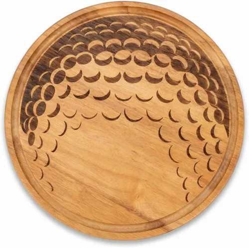 Vista 28 de Creative Gifts International Après - Tabla de madera de esquí Tabla de servir de 10 x 15 pulgadas Plato de madera para cortar y servir Caja