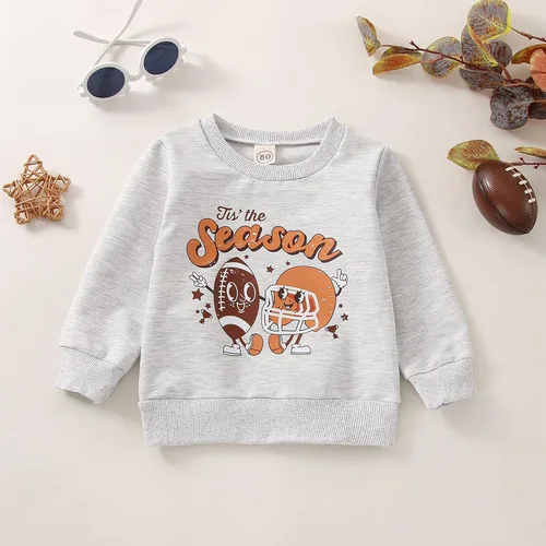 Vista 2 de Ropa occidental para bebé, niña, niño, cuello redondo, sudadera con estampado de vaca, suéter de gran tamaño, ropa de otoño