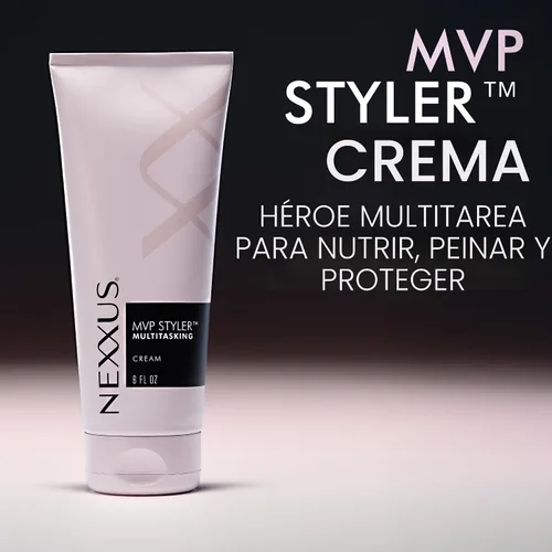 Vista 3 de Nexxus Crema de peinado MVP Styler Hybrid Multitasking Hair Cream Powered by MVP Multi-Verse Polymers 6 oz