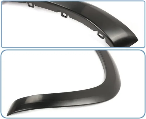 Vista 3 de G-PLUS Guardabarros compatibles con Toyota RAV4 2006-2012, guardabarros delanteros negros de termoplástico atornillables