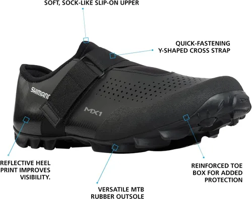 Vista 2 de SHIMANO Zapatilla de ciclismo todoterreno multiusos SH-MX100