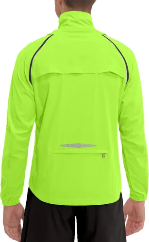 Vista 16 de Little Donkey Andy - Chaqueta de ciclismo extraíble para hombre Capucha desmontable-naranja