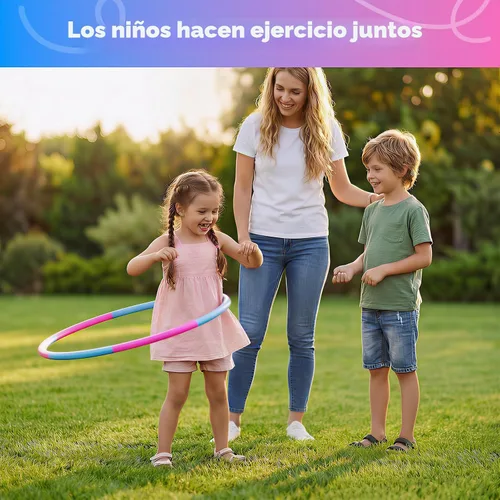 Vista 2 de Liberry Juguete deportivo de aro de ejercicio para niños mayores de 3 años