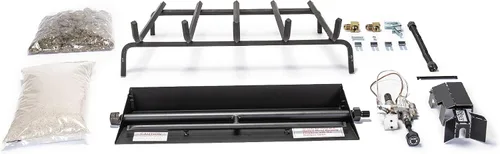 Vista 11 de RealFyre Peterson - Sistema de quemador G4 de 18 pulgadas (NG) de gas natural (sistema de quemador solo registros no incluidos)