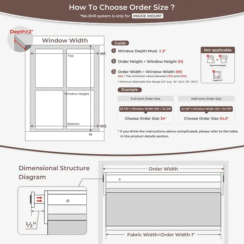 Vista 8 de Allesin zen Persianas enrollables opacas sin taladro, sin herramientas, para ventanas, aptas para inquilinos, protección UV, persianas extraíbles