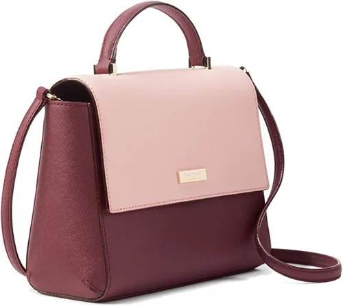 Vista 2 de Kate Spade Paterson Court Brynlee Satchel, vino caliente, Rojo