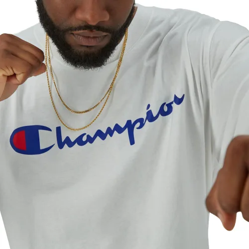 Vista 5 de Champion Camiseta para hombre, camiseta clásica de manga larga, cómoda, suave para hombre (regular o grande y alto)