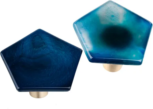 Vista 13 de Rockcloud Cajón de perilla de ágata con tornillos, mango de ágata morada en forma de corazón para armario, armario, accesorios de ferretería