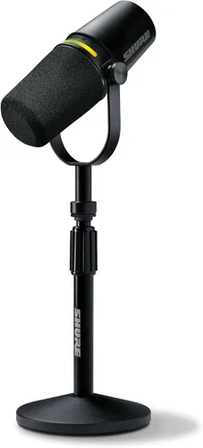 Vista 16 de Shure MV7i - Micrófono inteligente USB-C y XLR para podcasting, música y transmisión con interfaz de audio incorporada, modo de nivel automático