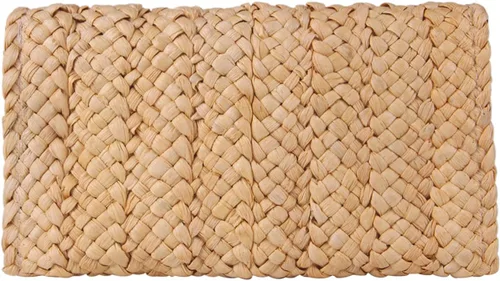 Vista 9 de Freie Liebe Bolsos de mano de paja para mujer, bolsos de playa de verano, bolsos de mano tejidos tipo sobre Beige