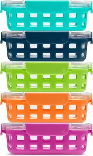 Vista 10 de Ello Duraglass Refresh - Recipientes de preparación de comidas de 3.4 tazas