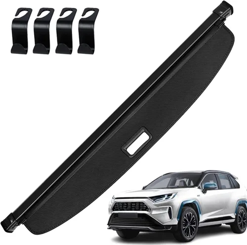 Vista 10 de AUXKO Cubierta retráctil de carga para Toyota Prius 2015-2010, cubierta de maletero de carga, cubierta de seguridad para 2015 2014 2013 2012 Prius
