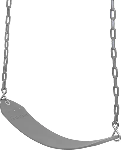 Vista 8 de Swurfer Paquete de 2 cinturones clásicos para parque infantil, con revestimiento de goma sin pellizcos, cadenas colgantes de metal de 66 pulgadas