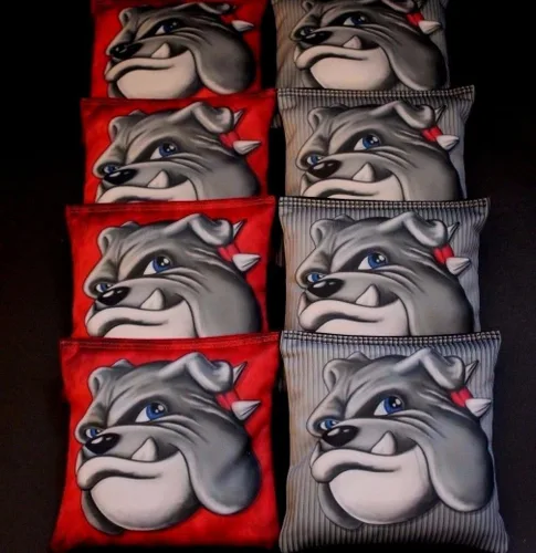 Vista 15 de Custom Shark Attack Submarine Set of 8 Regulation Cornhole Bags B40