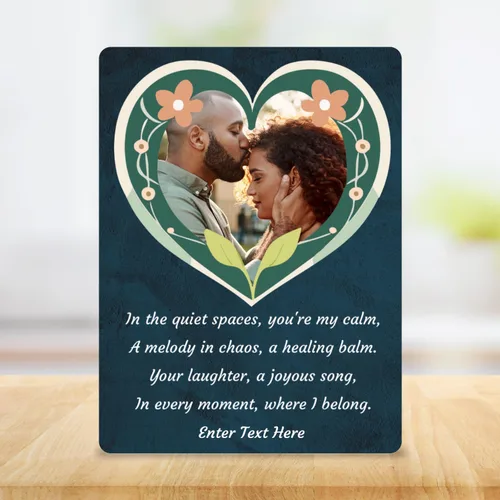 Vista 6 de Panel de fotos personalizado, panel de fotos personalizado, regalos de San Valentín, regalos para mujeres, regalos para ella, regalos Corazón floral