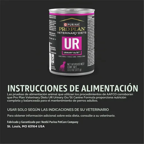 Vista 7 de Purina Pro Plan Veterinary UR Urinary Ox/St - Alimento húmedo para perros