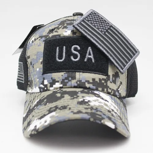 Vista 2 de Pit Bull US Patch ajustable Plain Trucker gorra de béisbol sombreros (multicolores)