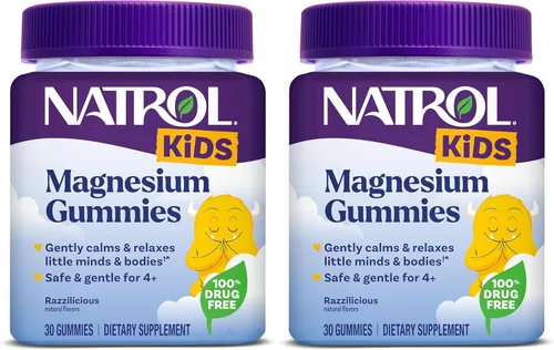 Vista 11 de Natrol Gomitas de citrato de magnesio para niños, calma y relaja suavemente las mentes y cuerpos pequeños, además de apoyar la relajación y función