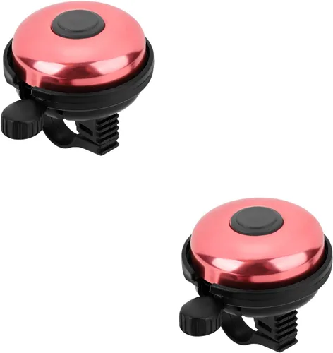 Vista 39 de Accmor Campana de Bicicleta Clásica, Campana de Bicicleta de Aluminio, Campana de Bicicleta de Sonido Fuerte Nítido y Claro para Adultos y Niños