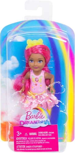 Vista 3 de Barbie Dreamtopia Rainbow Cove Sprite Muñeca - Rosa