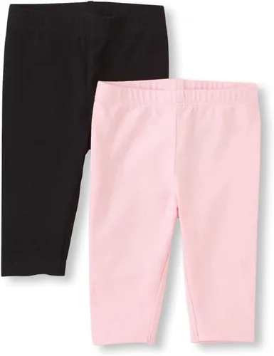 Vista 9 de The Children's Place - Leggings capri para bebé niña (2 unidades)