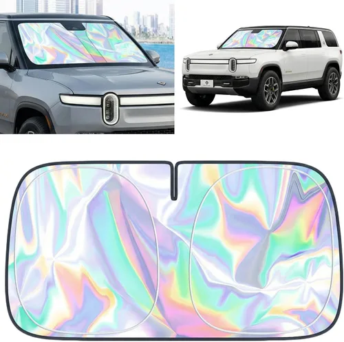 Vista 46 de Parasol para parabrisas BMW X1 E84 2016-2026 – Cubierta plegable para parabrisas X1 E84, accesorios para proteger el coche de los rayos del sol