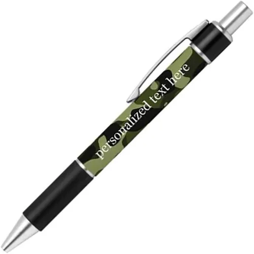 Vista 32 de Bolígrafo personalizado – Nombre o mensaje personalizado – Colores o impresiones – Regalo de papelería, suministros para la escuela de negocios