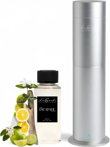 Vista 12 de Kit Inicial de Difusor de Aroma para Hasta 1000 Pies Cuadrados de Cobertura - 120ML de Aceite Esencial Sin Agua Incluido - Difusor de Aroma de Lujo