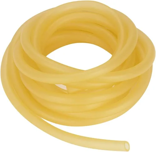 Vista 13 de StonyLab Tubo de goma, tubo ámbar de látex puro, tubo de goma natural de 3/8 pulgadas (0.354 in) de diámetro exterior de 1/4 pulgadas (0.236 in)