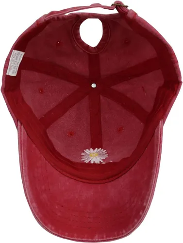 Vista 6 de MANMESH HATT Daisy Blessed - Gorra de béisbol bordada para mujer
