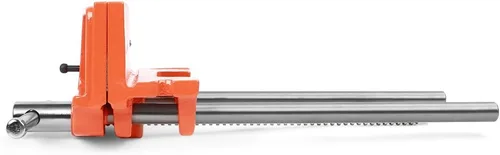 Vista 4 de Pony Jorgensen 27091 Tornillo de banco para carpintero de servicio mediano, naranja, gris, 9 pulgadas por 7 pulgadas