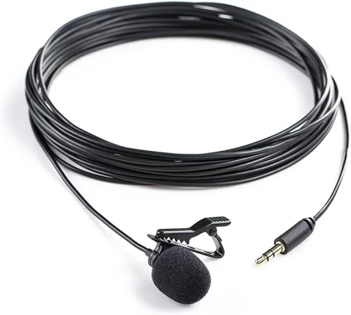 Vista 5 de Saramonic SR-XMS2 Micrófono omnidireccional Lavalier estéreo de calidad de transmisión X/Y con conector TRS de 0.138 in para cámaras DSLR