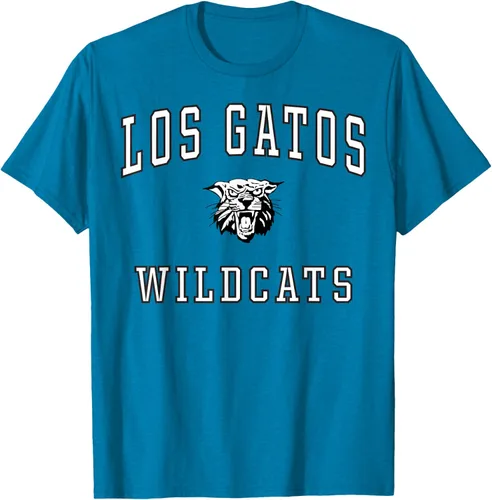 Vista 7 de Camiseta de Los Gatos de la escuela secundaria de Wildcats C1