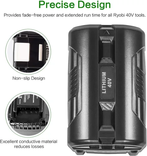 Vista 3 de FANCY BUYING 40V 6000mAh Reemplazo de batería para Ryobi 40V Battey OP4050A OP4015 OP4026 OP40201 OP40261 OP4030 OP40301 OP4040 OP40401 OP4050 01
