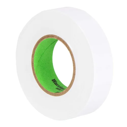 Vista 10 de NSI WW-716-WT WarriorWrap General Cinta eléctrica de vinilo de 7 mil, 3/4" de ancho, 60' de largo, blanco