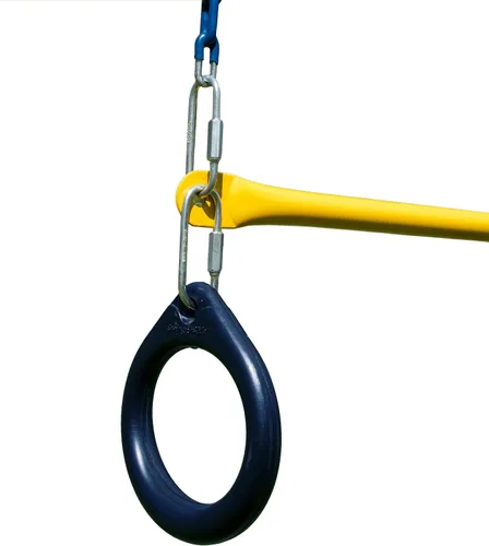Vista 2 de Combo de anillo y trapecio para columpio de Swing-N-Slide NE 4488, 1, Negro