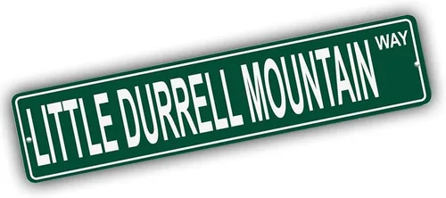Vista 208 de Ohio Mountains Pick Your Mountain Compatible/repuesto para Acme Hill United States Mountain aluminio metal metal metal estilo letrero de calle