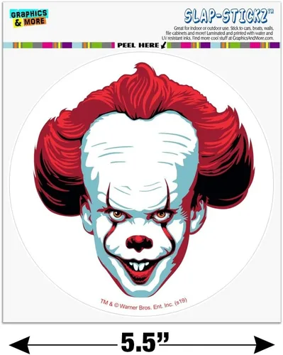 Vista 6 de IT Pennywise Come Home - Adhesivo decorativo para ventana de coche