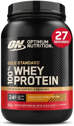 Vista 49 de Optimum Nutrition Estándar dorado 100% Proteína de Suero de Leche en Polvo, Pie de lima, 1.8 Libra