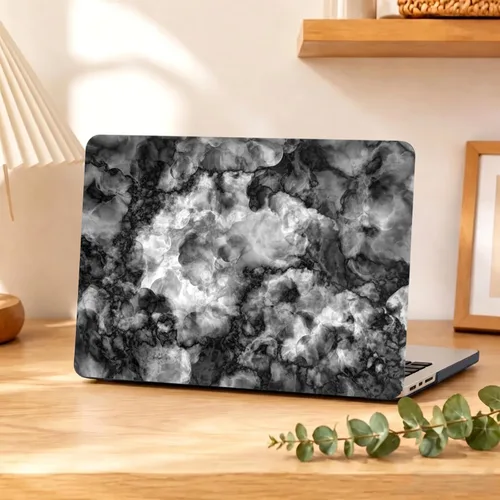 Vista 130 de Funda compatible con MacBook Air de 15" M5 M4 M3 M2 2023-2026 Negro (Black Lace)