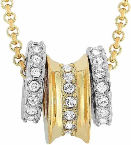 Vista 2 de SWAROVSKI Collar Cristal Chapado Oro Amarillo 5111960, Cristal