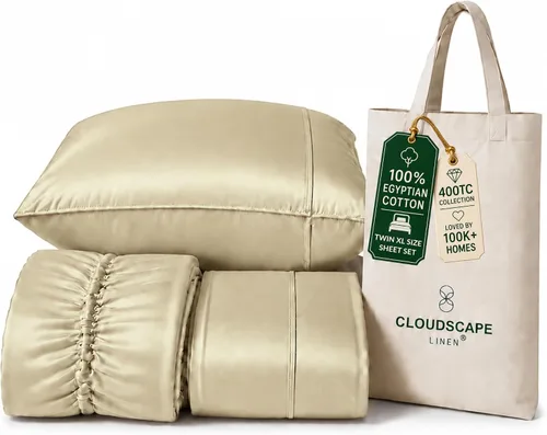 Vista 97 de CLOUDSCAPE LINEN Sábanas de cama individuales de lujo 100% algodón egipcio 01. blanco