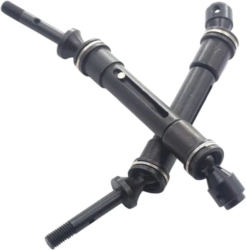 Vista 2 de 2 piezas Vgoohobby aleación de aluminio RC CVD eje de transmisión trasero eje de transmisión articulación compatible con TRX Slash 4X4 Stapede