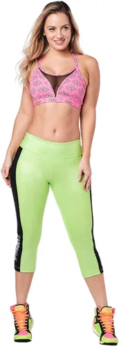 Vista 3 de Zumba Vibes Capri Leggings - Púrpura Power Z1B01114