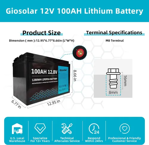 Vista 7 de Kit completo de panel solar de 5.4 KWH con batería e inversor, kit solar de 1350 W 24 V para barco RV, 6 paneles solares de 225 W 12 V, 2