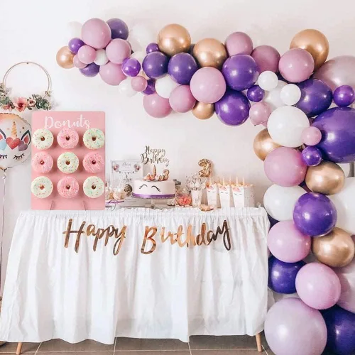Vista 7 de Soporte de donas para fiesta, tablero de exhibición de madera con capacidad para 9 donas