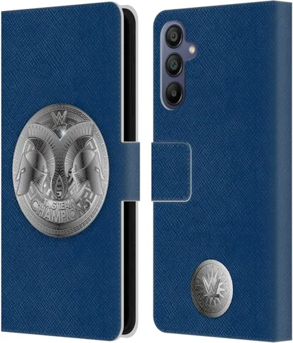 Vista 178 de Head Case Designs Officially Licensed WWE Cruiserweight Champion Title Belts Leather Wallet Case Compatible with Samsung Galaxy A07 4G Campeón