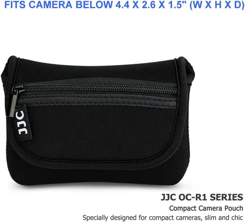 Vista 2 de JJC Funda de Bolso Compacta para Canon G7X G9X SX620 Sony ZV-1 II ZV1 ZV-1F ZV1F RX100 VII VI VA IV Olympus TG-7 TG-6 TG-5 TG-4 Fuji XP140 XP130