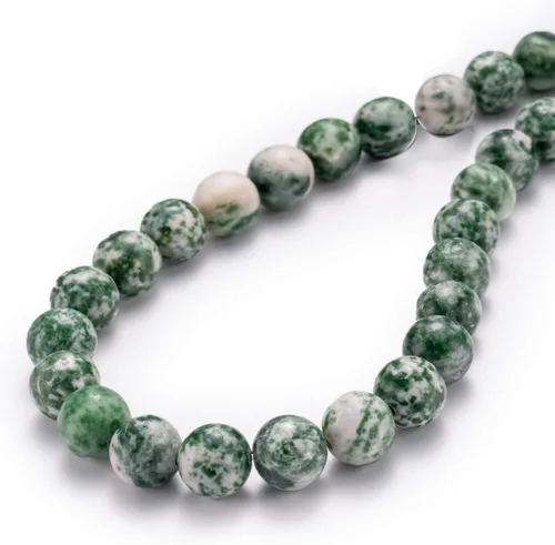 Vista 20 de BEADIA Cuentas redondas de jade africano natural de piedra suelta semipreciosas para hacer joyas 4MM 38cm/hebra